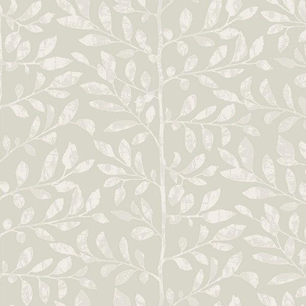 Sagecrest Light Grey Sapling Wallpaper