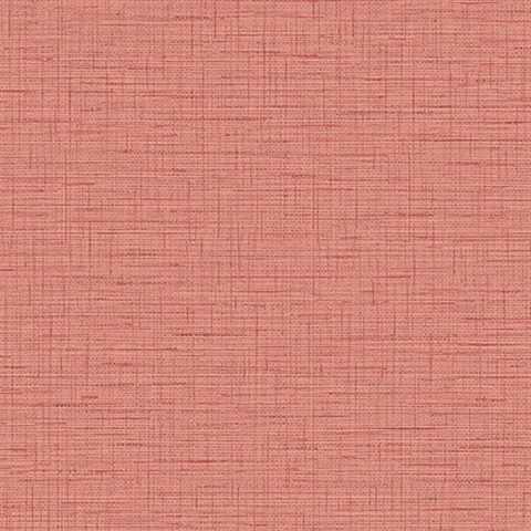 Salamander Red Woven Wallpaper
