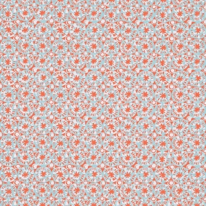 Sand Dollar Coral and Blue Wallpaper