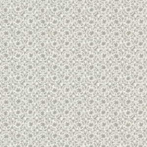 Sand Dollar Pearl and Charcoal Wallpaper