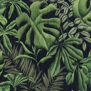 Sapo Green Tropical Foliage Wallpaper