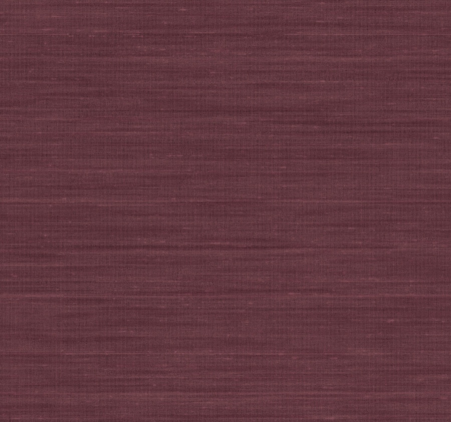 Sari Silk Merlot Faux Fabric Wallpaper