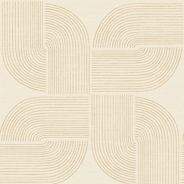 Savoye Wheat Spiral Arches Wallpaper