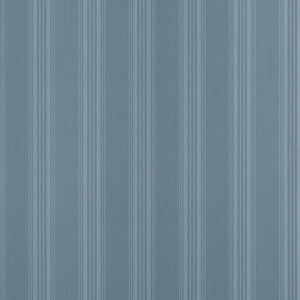 Scarlet Stripe Slate Blue Wallpaper