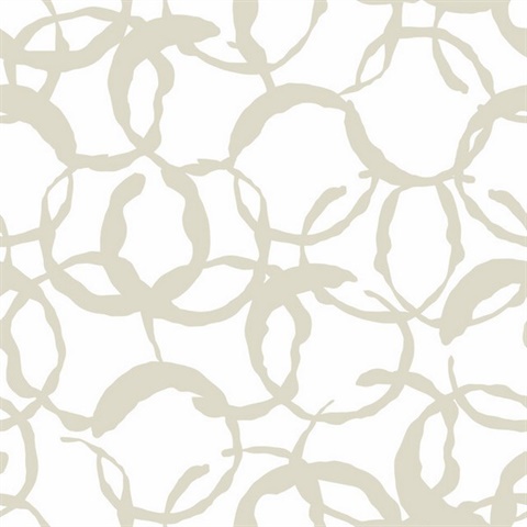 Scattered Rings Peel & Stick Wallpaper