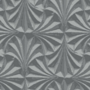 Sculpted Charcoal Fans Wallpaper