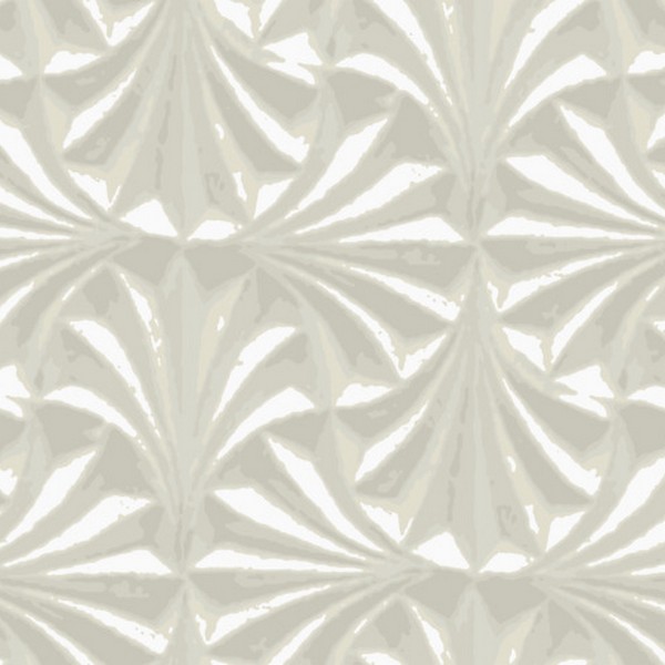 Sculpted Ivory Fans Wallpaper