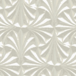 Sculpted Ivory Fans Wallpaper