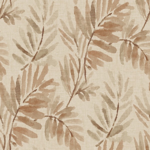 Serenade Blush Ferns Wallpaper
