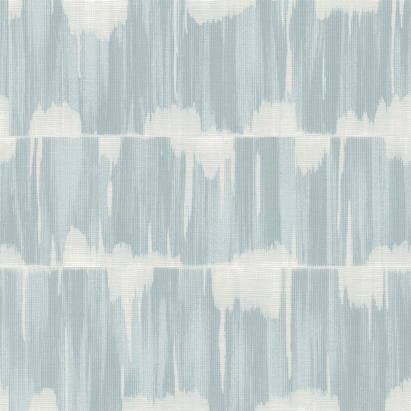 Serendipity Light Blue Shibori Wallpaper