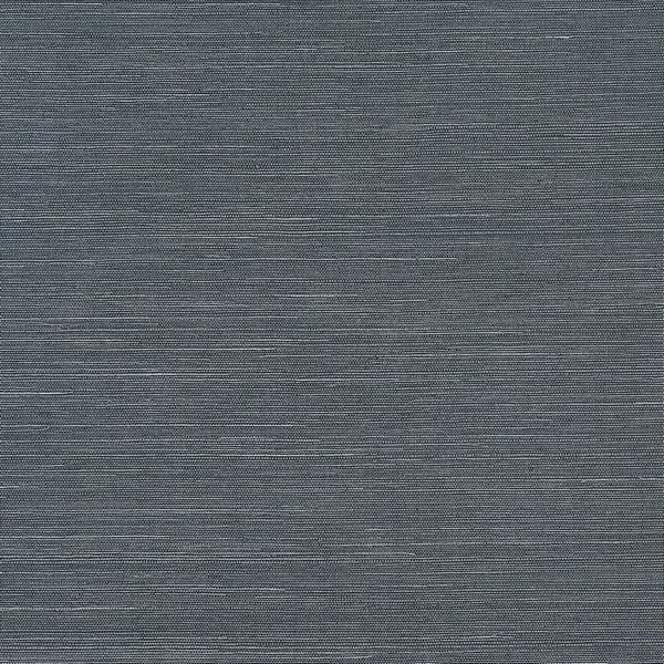 Shang Extra Fine Sisal Coal Grasscloth Wallpaper