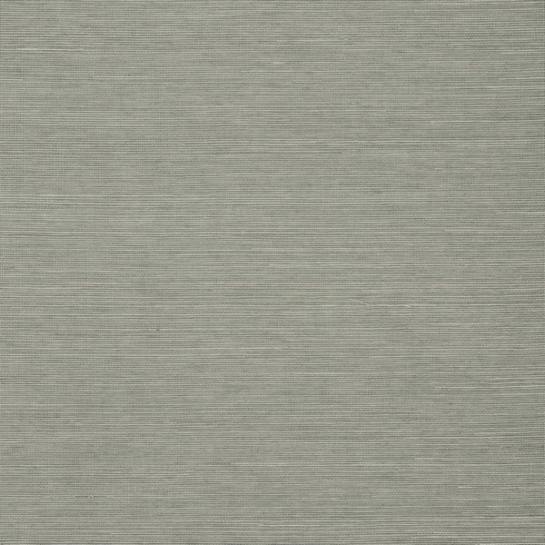 Shang Extra Fine Sisal Grey Grasscloth Wallpaper