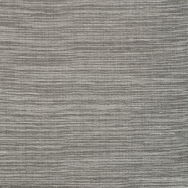 Shang Extra Fine Sisal Steel Grasscloth Wallpaper