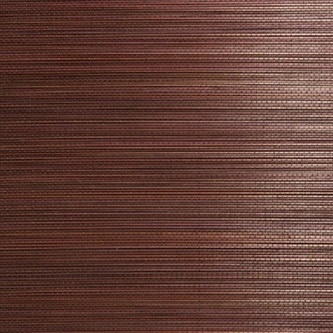 Xin Qian Dark Brown Grasscloth Wallpaper