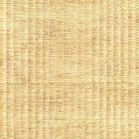 Xiao Hong Light Brown Grasscloth Wallpaper