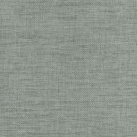 Juan Grey Grasscloth Wallpaper