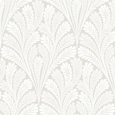 Shell Damask Wallpaper