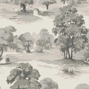 Sherwood Grey Glade Wallpaper