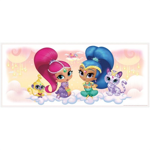Shimmer And Shine Burst Giant Wall Graphic