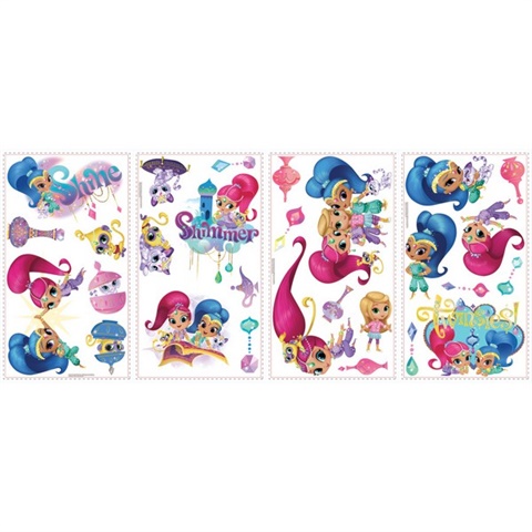 Shimmer And Shine Peel And Stick Wall Decals
