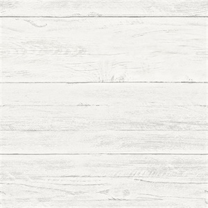 Shiplap Off-White Wood Peel & Stick Wallpaper