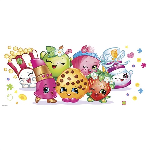 Shopkins Pals Peel And Stick Giant Wall Graphic