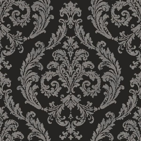 Silk Damask Wallpaper