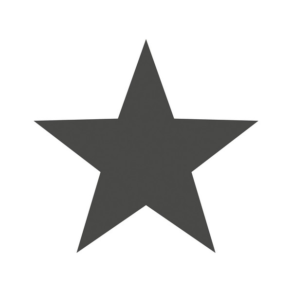 Single Star Black Wallpaper