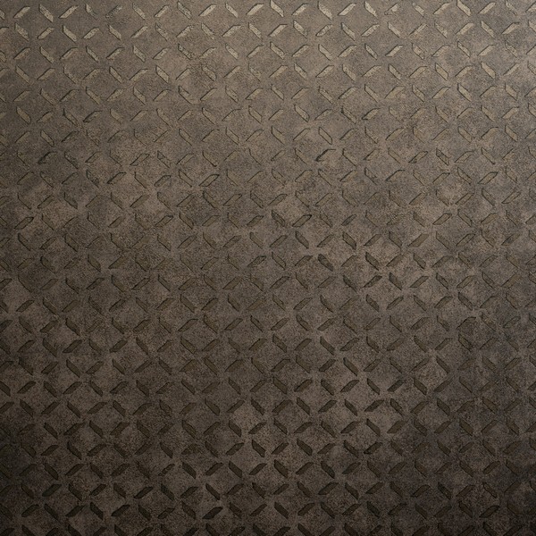 Soho / Metal Drain Grid Wallpaper