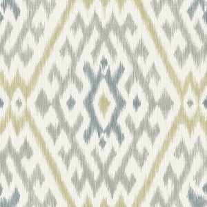 Solola Chartreuse Ikat Wallpaper