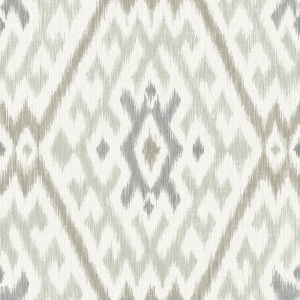 Solola Stone Ikat Wallpaper