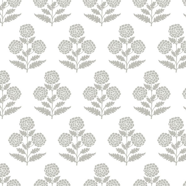 Souci Grey Wallpaper