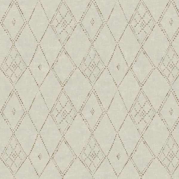 Souk Diamonds Gold Wallpaper