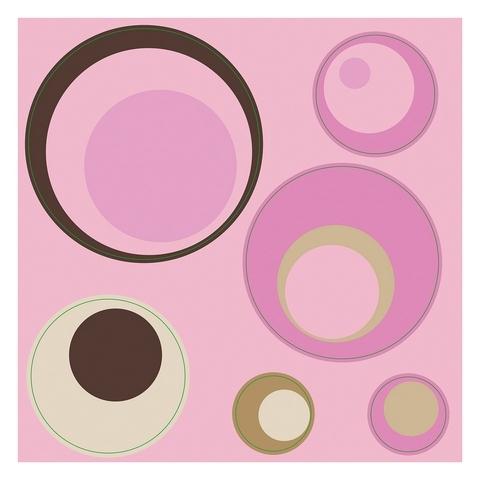 Spheres Stickers (Pink)