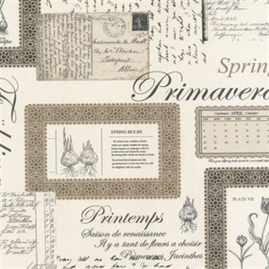 Printemps Script Wallpaper