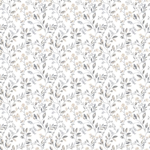 Spring leaf trail Wallpaper