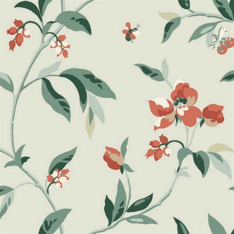 Springtime Sand/Clay Wallpaper