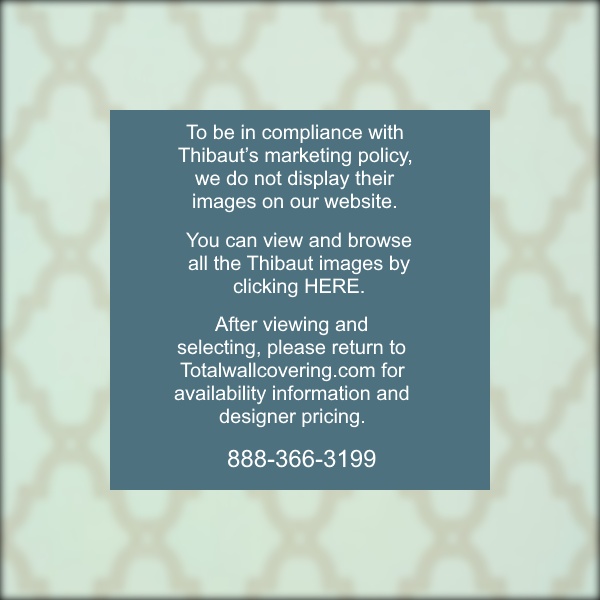 Stanbury Trellis Linen on Aqua Wallpaper