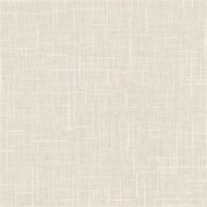 Stannis Off-White Linen Texture Wallpaper