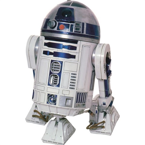 Star Wars Classic R2D2 Peel & Stick Giant Wall Decal