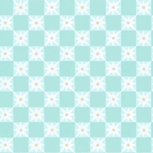 Stardust Blue Checkerboard Peel & Stick Wallpaper