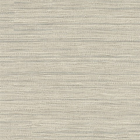 Tyrell Champagne Faux Grasscloth Wallpaper