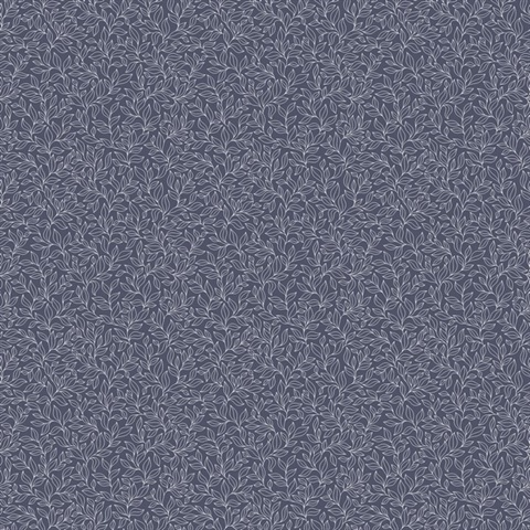 Stencil Leaf Wallpaper