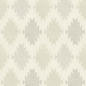 Stitched Heirloom Moss Wallpaper