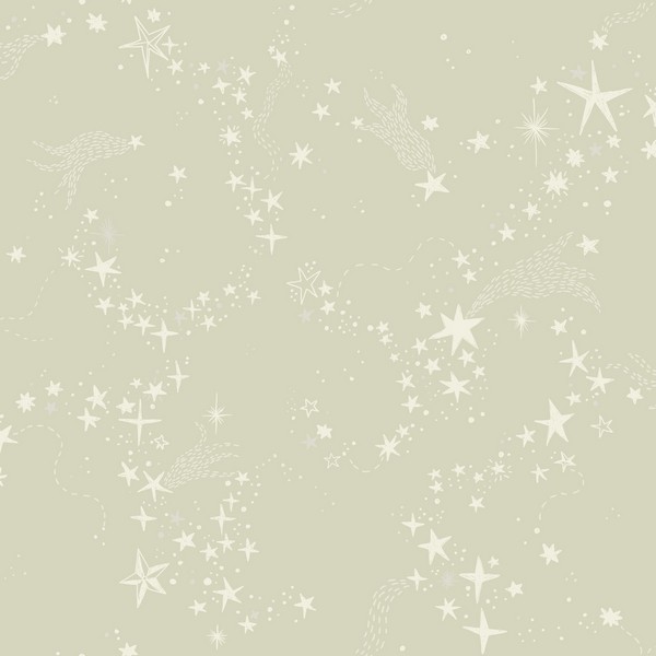 Stjarnhimmel Light Green Wallpaper