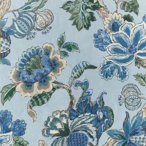 Stockbridge Blue Wallpaper