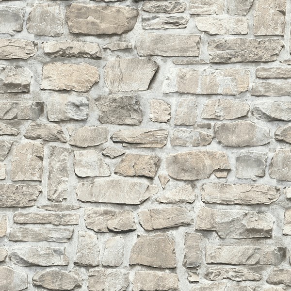 Stone Symphony Motif Wallpaper