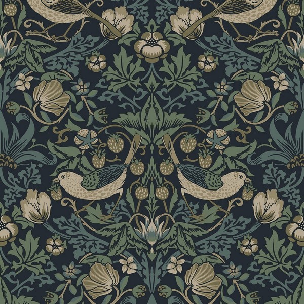 Strawberry Meadow Wallpaper