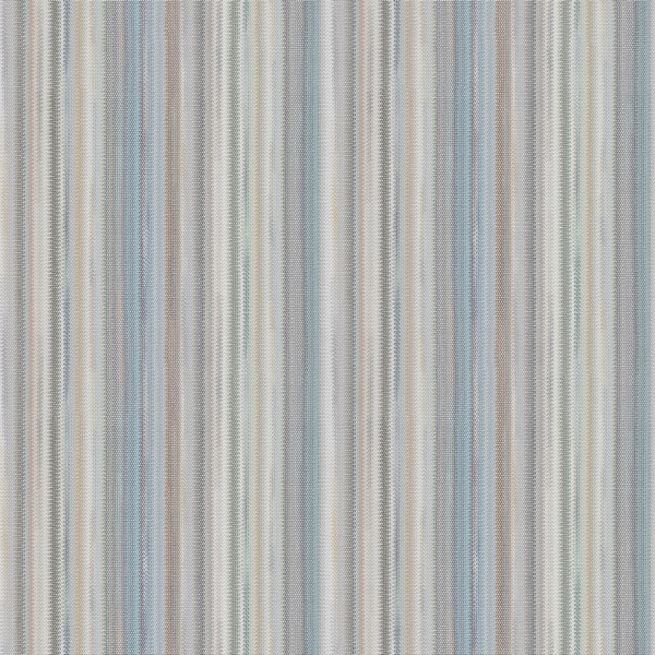 Striped Sunset Blue Grey Peel & Stick Wallpaper
