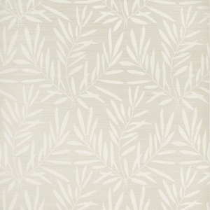 Summer Leaves Beige Wallpaper